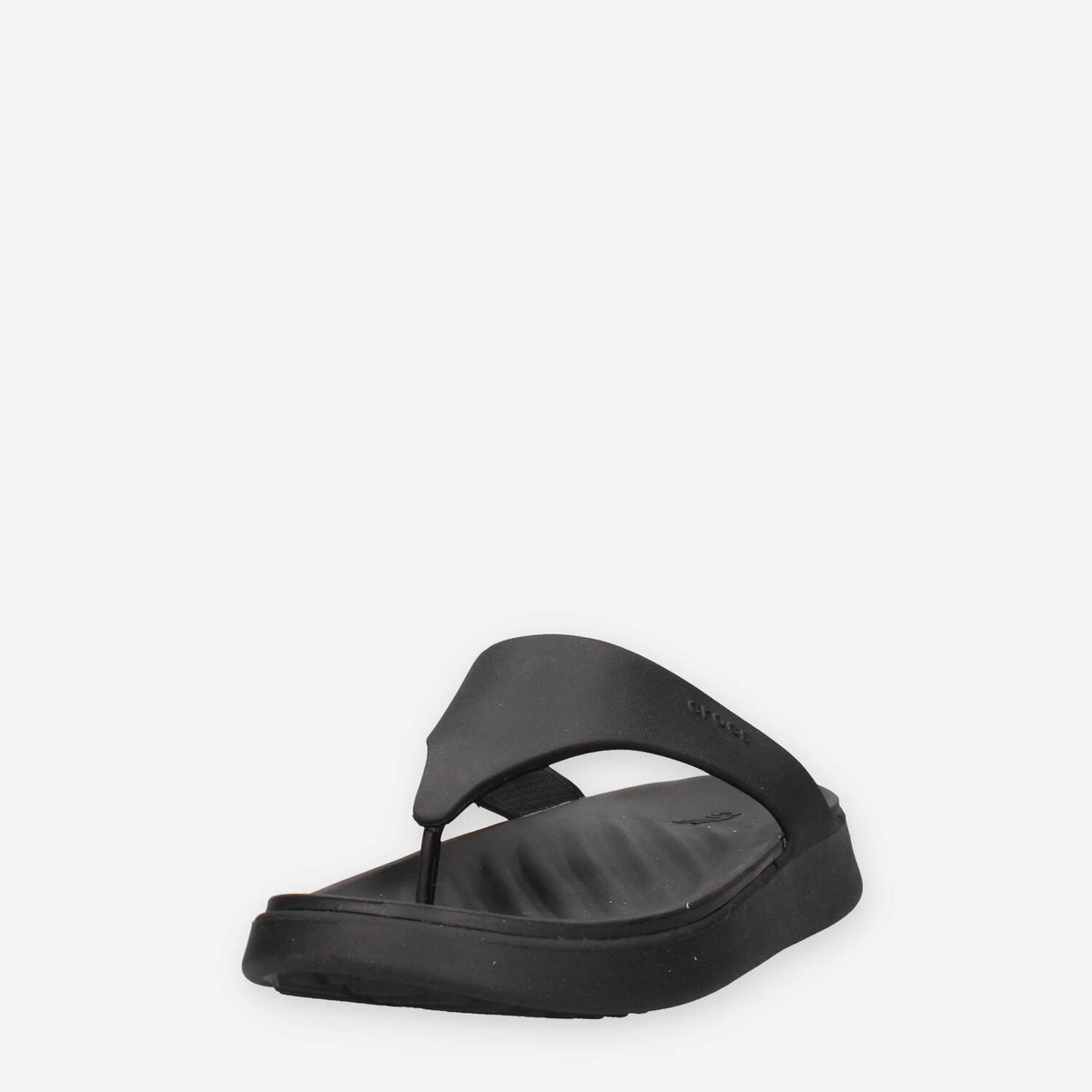 Crocs CR.212018-BLK Getaway Triangle Flip Infradito nere da donna