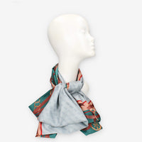 Guess AW5445-POL01-BLU SCARF 60X180