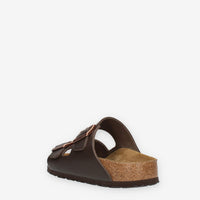 0051103-DARK-BROWN Birkenstock Arizona BS Sandali scalzati marroni (calzata stretta)
