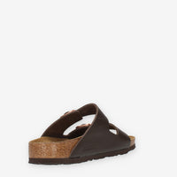 0051103-DARK-BROWN Birkenstock Arizona BS Sandali scalzati marroni (calzata stretta)