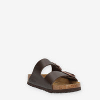 0051103-DARK-BROWN Birkenstock Arizona BS Sandali scalzati marroni (calzata stretta)