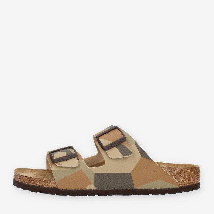 Birkenstock Arizona BS Sandali scalzati Desert Soil Geo Camo Core (calzata stretta)