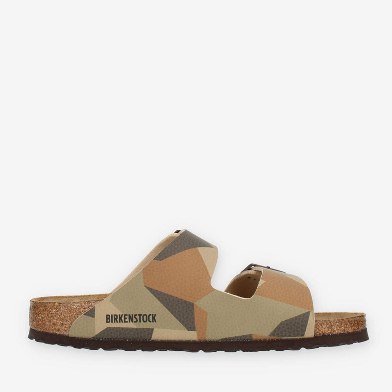 Birkenstock Arizona BS Sandali scalzati Desert Soil Geo Camo Core (calzata stretta)