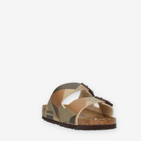 Birkenstock Arizona BS Sandali scalzati Desert Soil Geo Camo Core (calzata stretta)