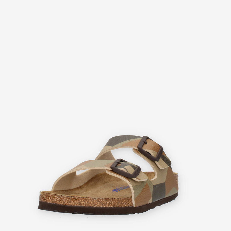 Birkenstock Arizona BS Sandali scalzati Desert Soil Geo Camo Core (calzata stretta)