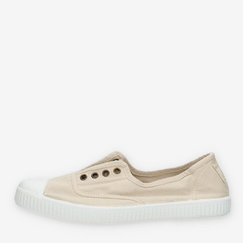 Victoria Slip on in cotone beige