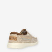 Hey Dude Chambray Riviera Beige Slip on da uomo