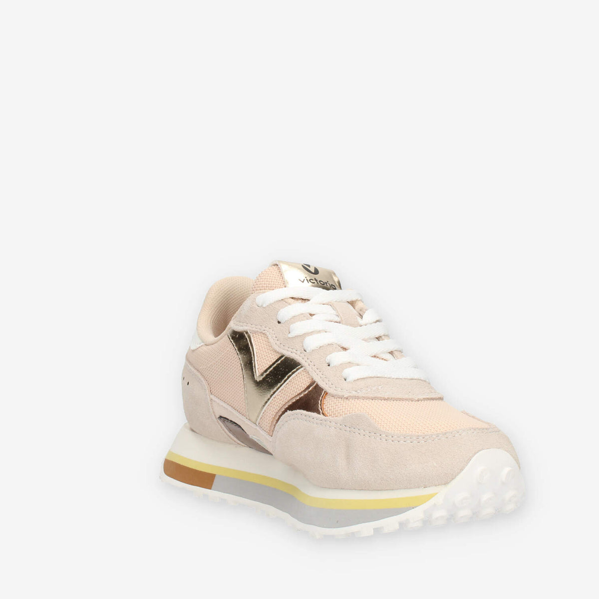 Victoria Sneakers beige da donna