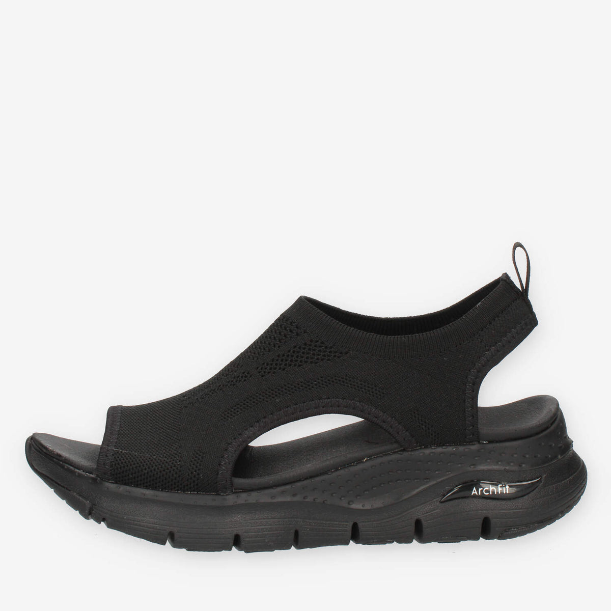 Skechers Arch Fit City Catch Sandali neri da donna