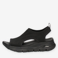 Skechers Arch Fit City Catch Sandali neri da donna