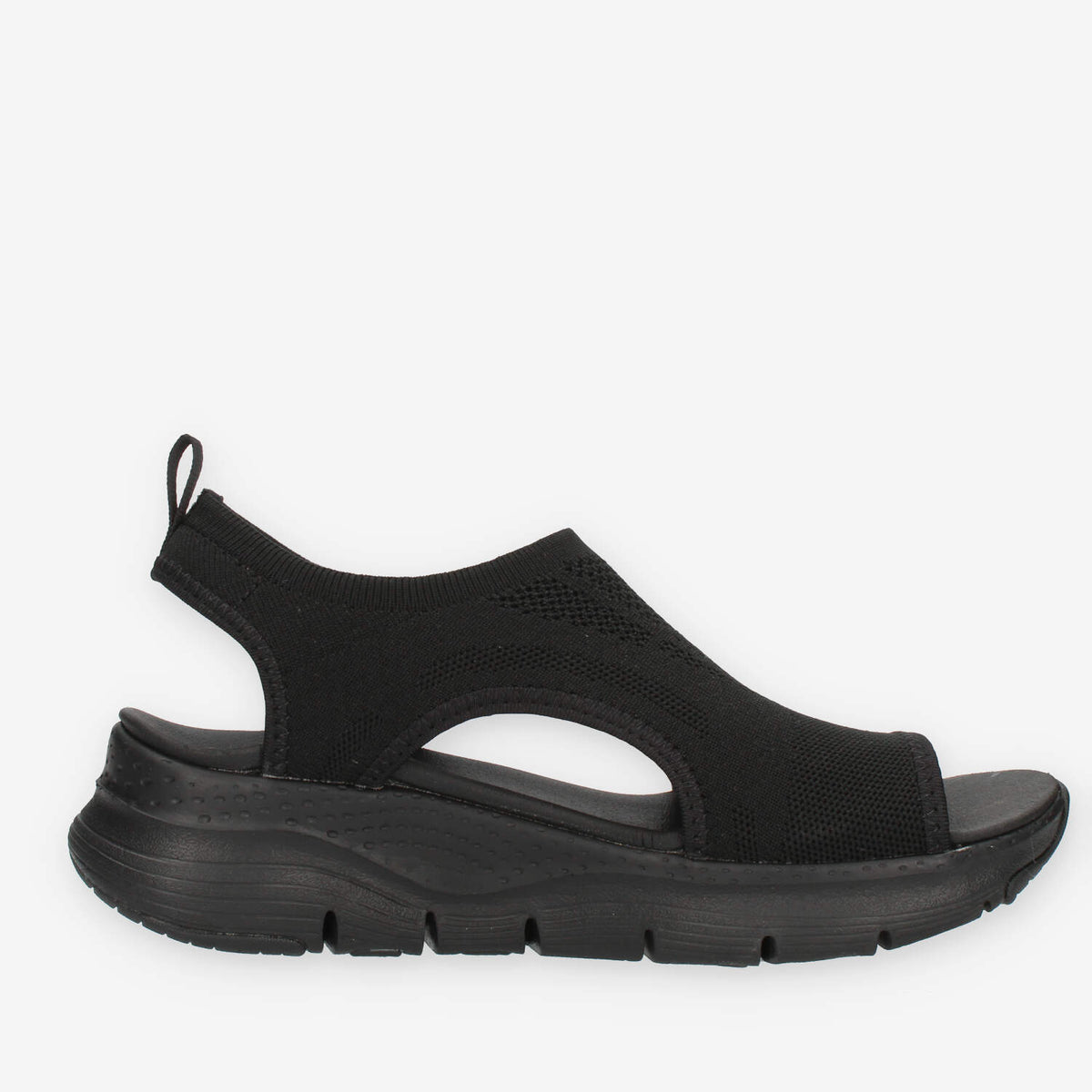 Skechers Arch Fit City Catch Sandali neri da donna