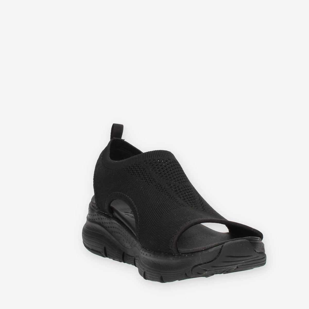 Skechers Arch Fit City Catch Sandali neri da donna