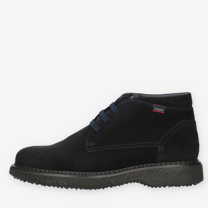 Callaghan Polacchine da uomo blu in camoscio
