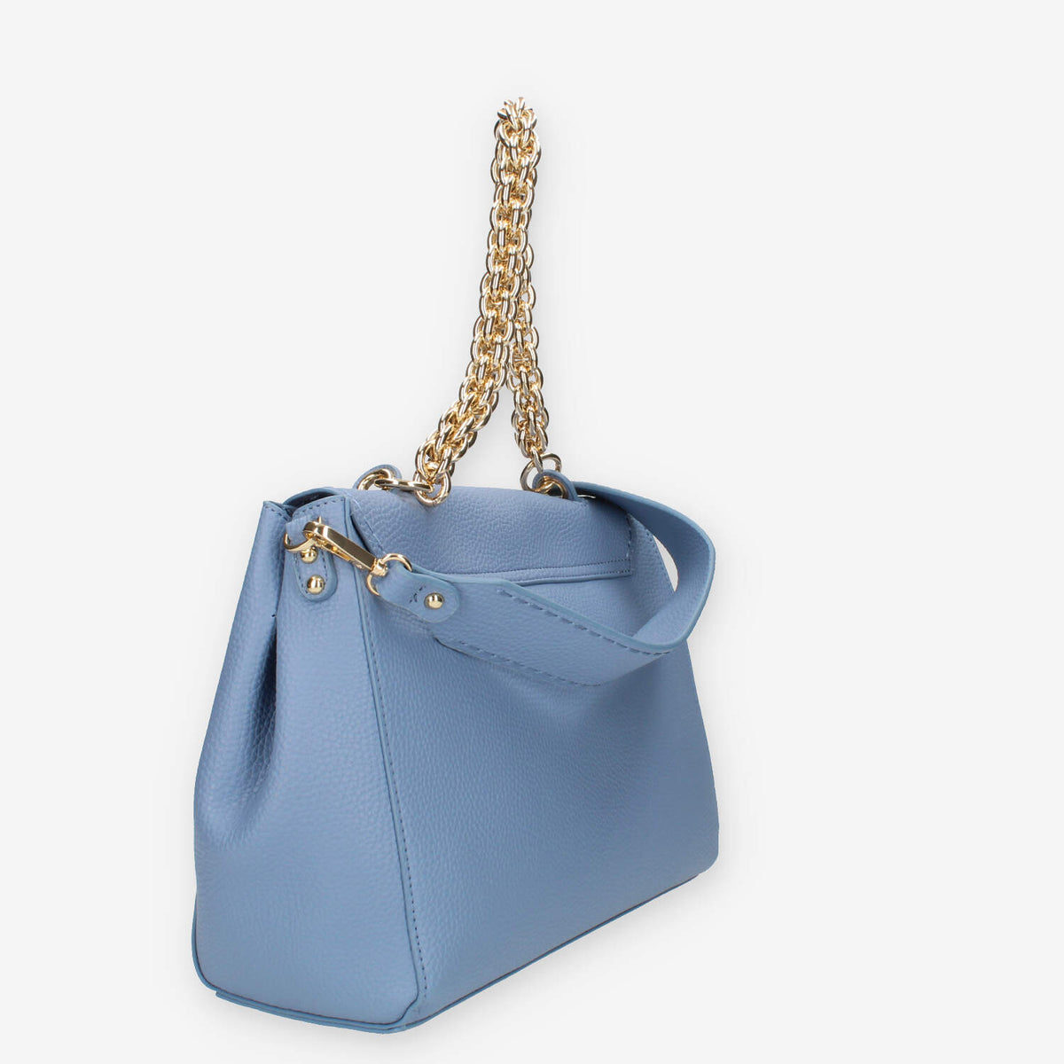 Ermanno Scervino Small Flap Eba Borsa a spalla azzurra