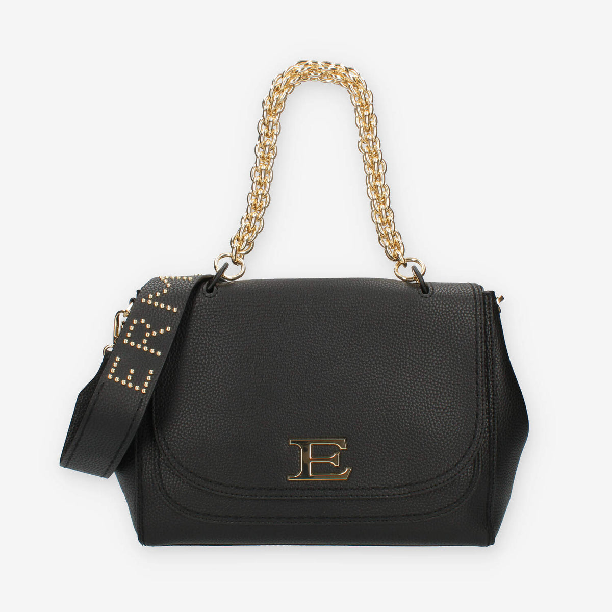 Ermanno Scervino Small Flap Eba Borsa a spalla nera