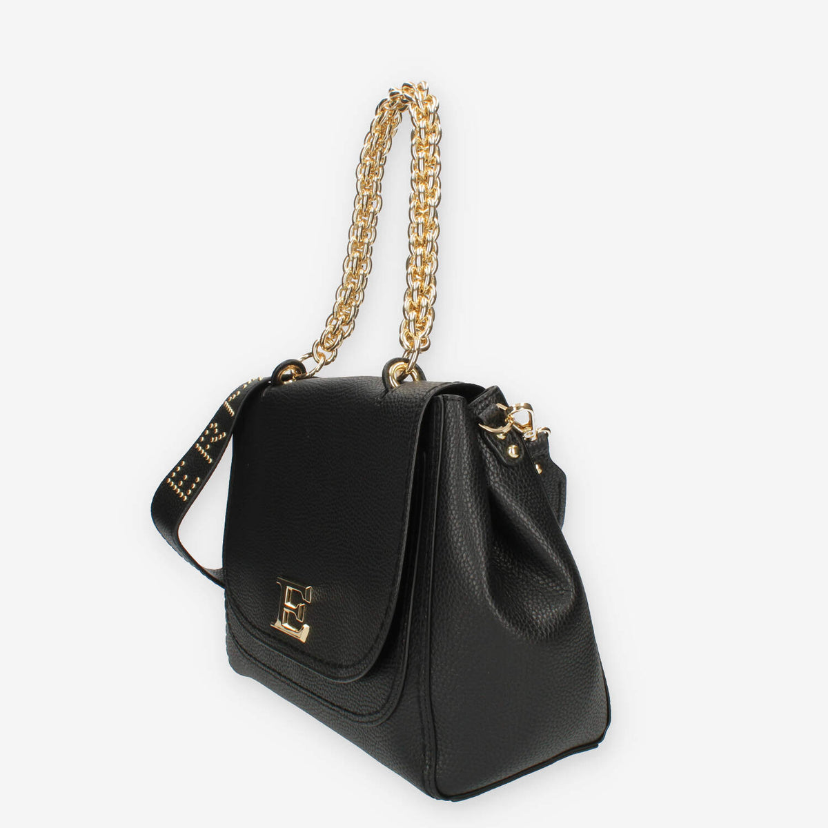 Ermanno Scervino Small Flap Eba Borsa a spalla nera