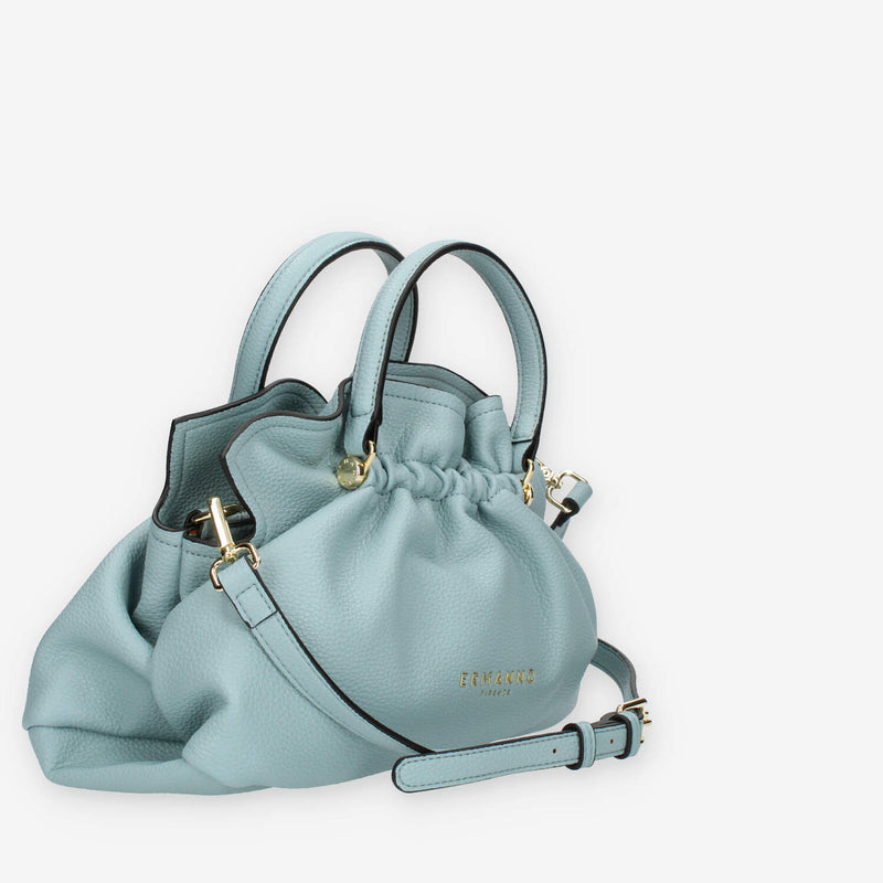 Ermanno Scervino Small Tote Octavia Borsa a tracolla azzurra