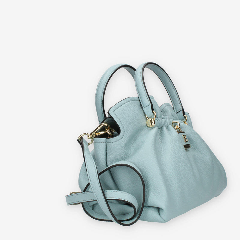 Ermanno Scervino Small Tote Octavia Borsa a tracolla azzurra