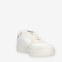 Victoria Sneakers bianche e argento da donna con glitter