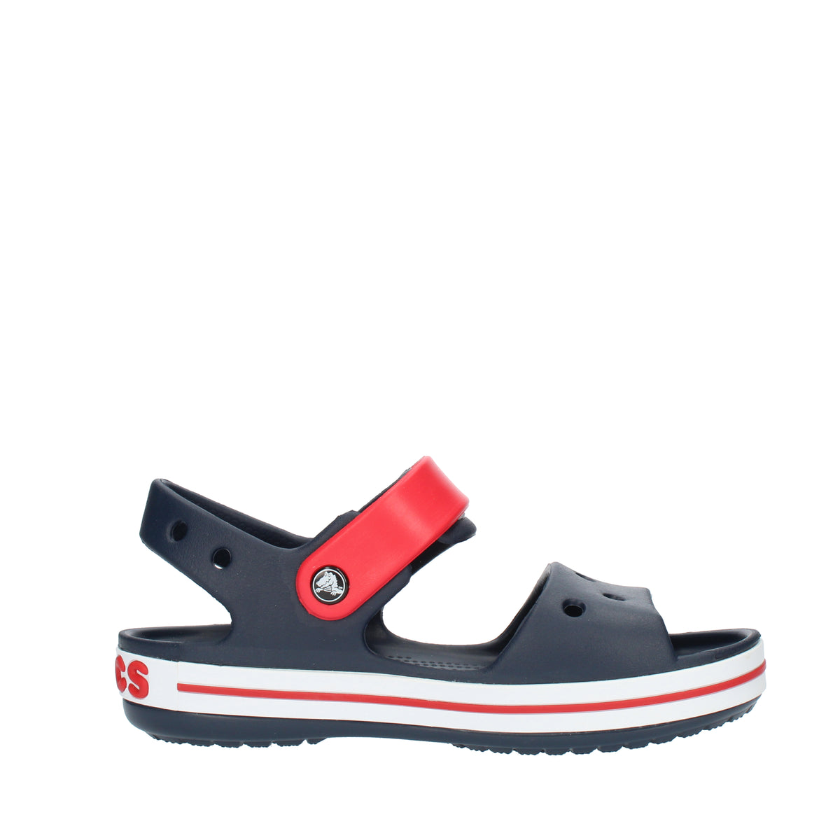 Crocs Crocband™ Sandal Kids blu e rosse