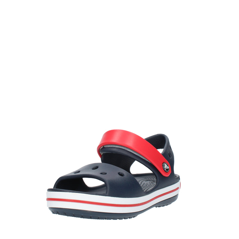 Crocs Crocband™ Sandal Kids blu e rosse