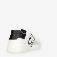 Costume National Sneakers bianche e nere da uomo