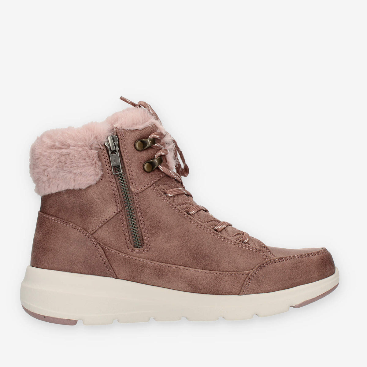 Skechers Glacial Ultra Cozyly Scarponcini rosa da donna