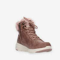 Skechers Glacial Ultra Cozyly Scarponcini rosa da donna
