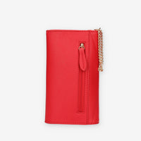 Twinset Milano Pochette porta cellulare rossa con tacollina
