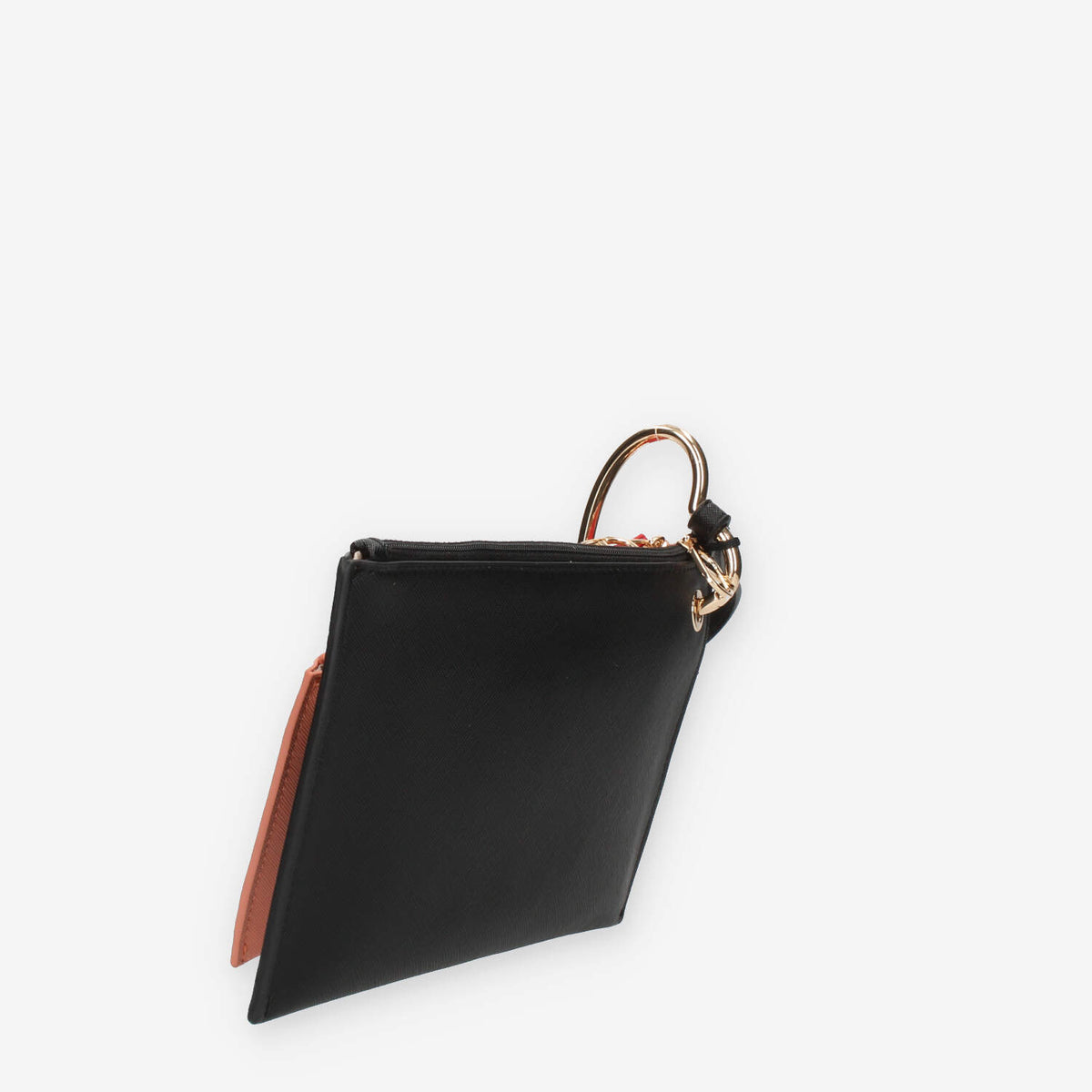 Twinset Milano Tris di pochette nera rossa e rosa