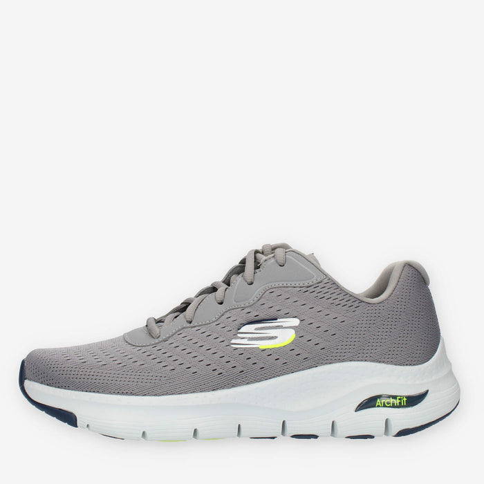 Skechers Arch Fit Sneakers grigie da uomo