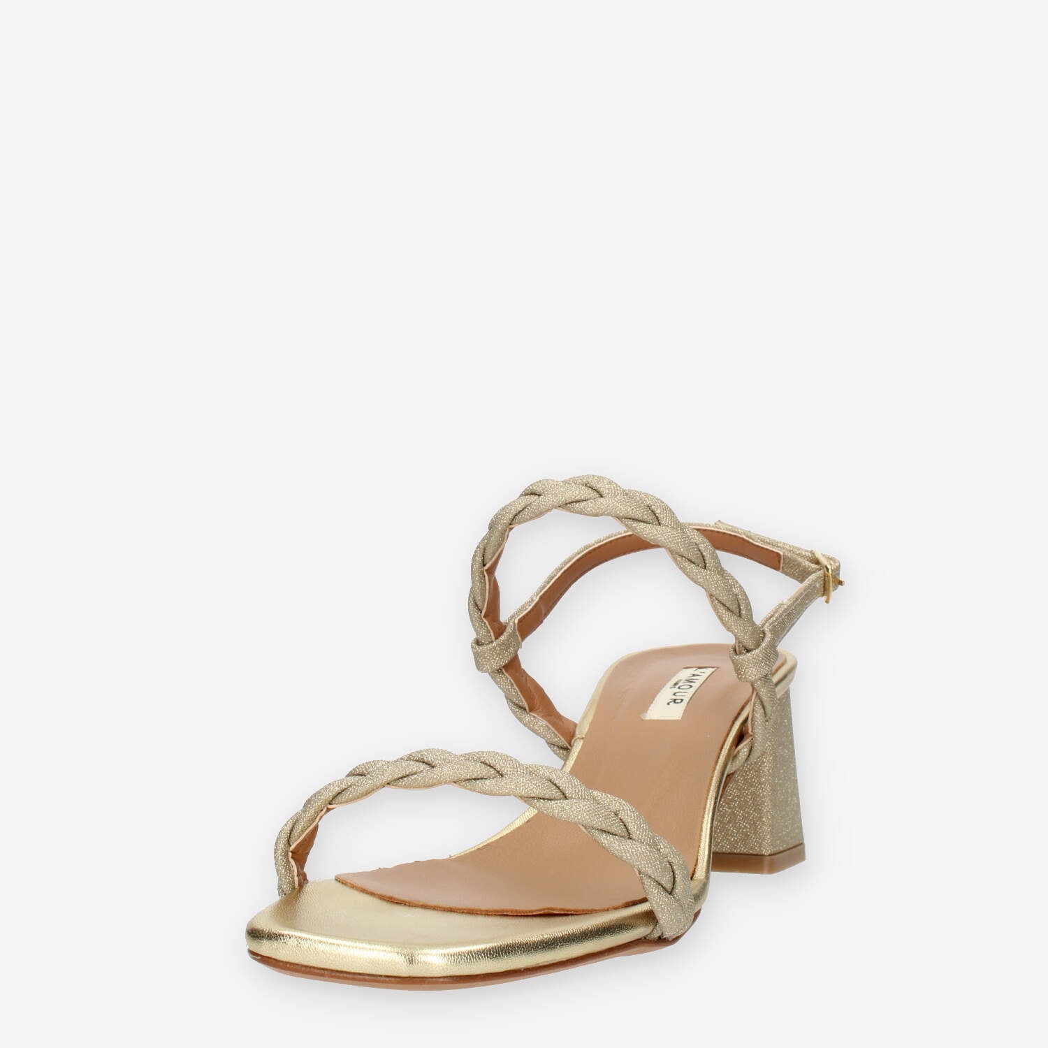 Sandali LifeStride Nalani Con Tacco: Comodità E Stile Con Cinturino! Platino Metallizzato, 40 EU Large