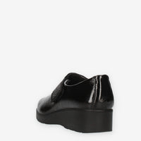 Enval Soft Slip on da donna nere con zeppa