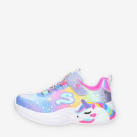 Skechers S Lights Unicorn Dreams Sneakers azzurre da bimba con luci