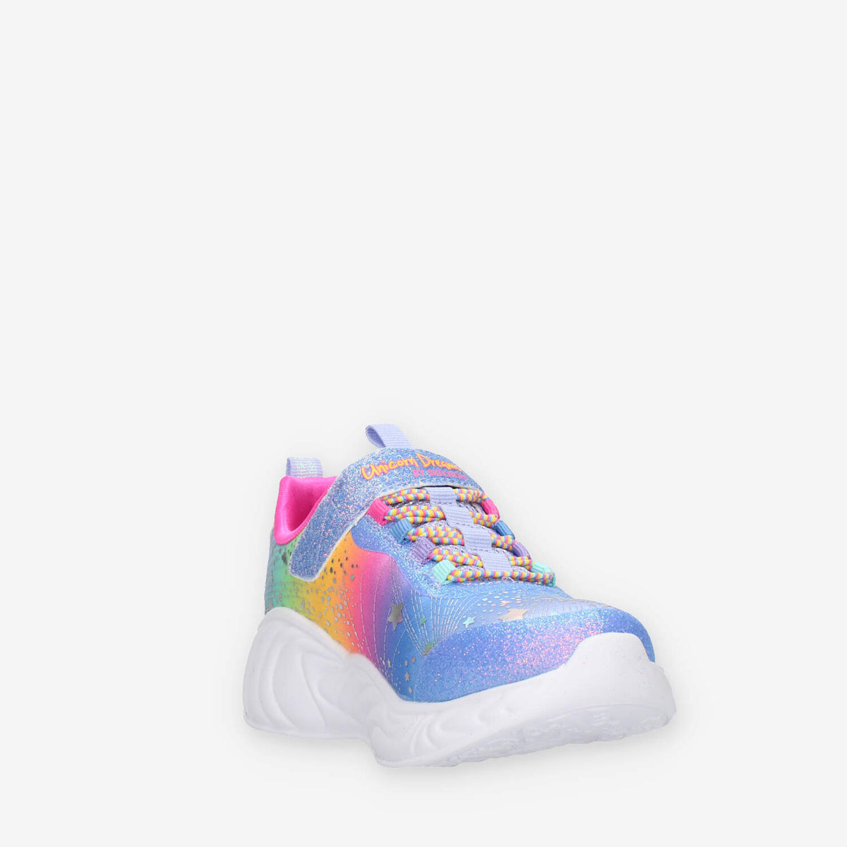 Skechers S Lights Unicorn Dreams Sneakers azzurre da bimba con luci