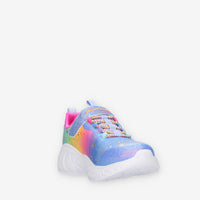 Skechers S Lights Unicorn Dreams Sneakers azzurre da bimba con luci