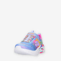Skechers S Lights Unicorn Dreams Sneakers azzurre da bimba con luci