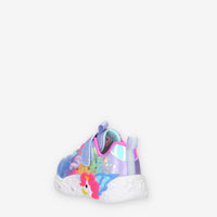 Slip on S Lights Unicorn Charmer Twilight Dream Sneakers illuminanti azzurre