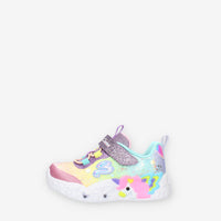 Slip on S Lights Unicorn Charmer Twilight Dream Sneakers illuminanti multicolore
