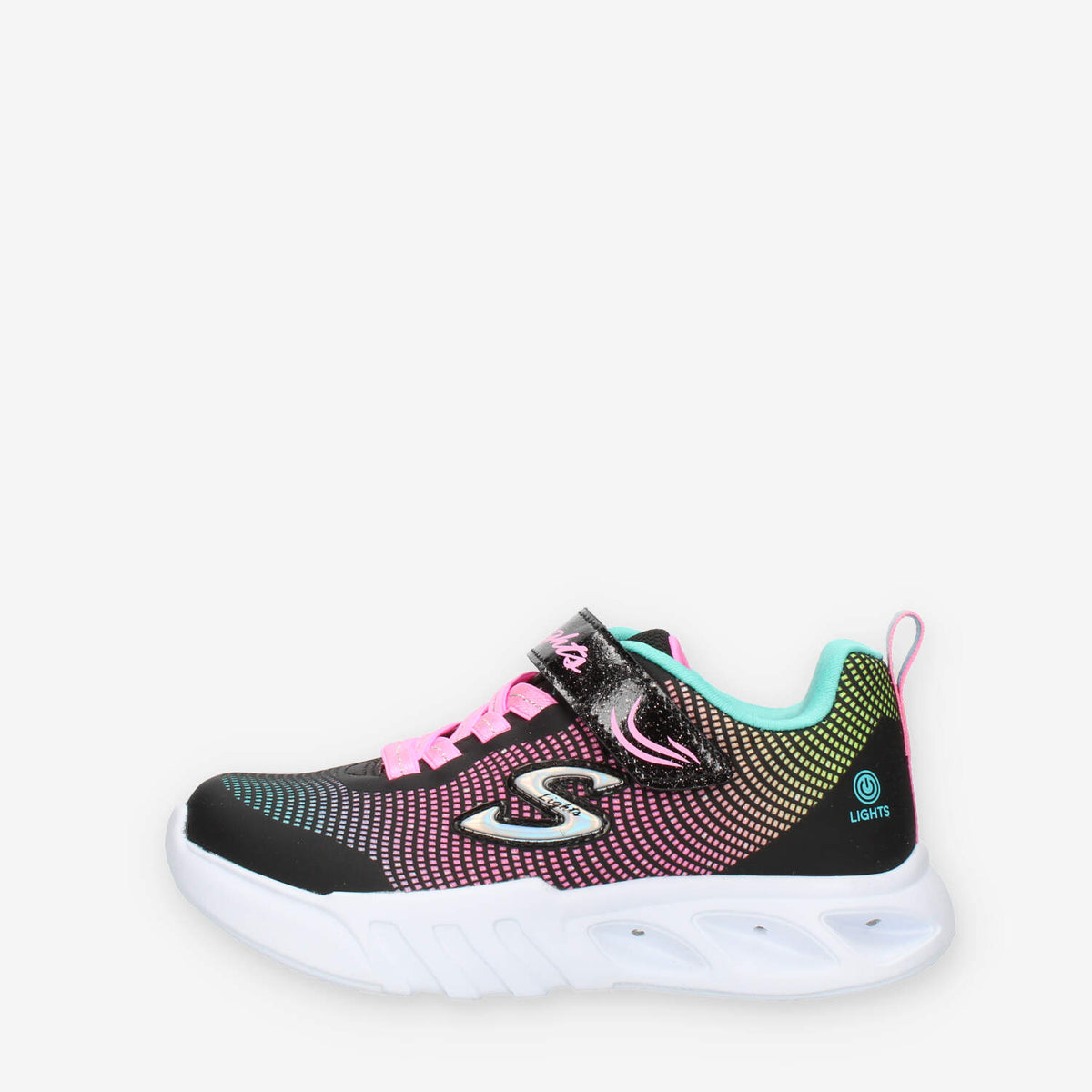 Skechers S Lights Flicker Flash Sneakers multicolore con luci