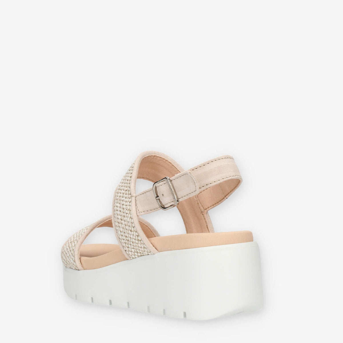 Callaghan Sandali beige da donna con zeppa
