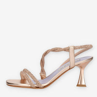 Albano Sandali rame con strass