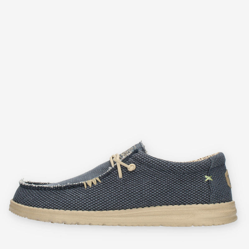 Hey Dude Wally Braided Slip on da uomo blu