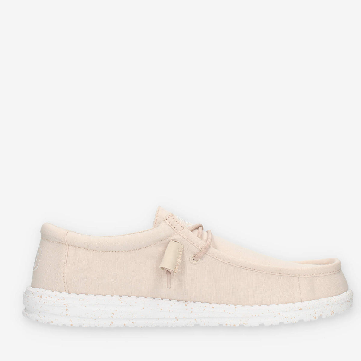Hey Dude Wally Slub Canvas Slip on da uomo beige