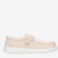Hey Dude Wally Slub Canvas Slip on da uomo beige