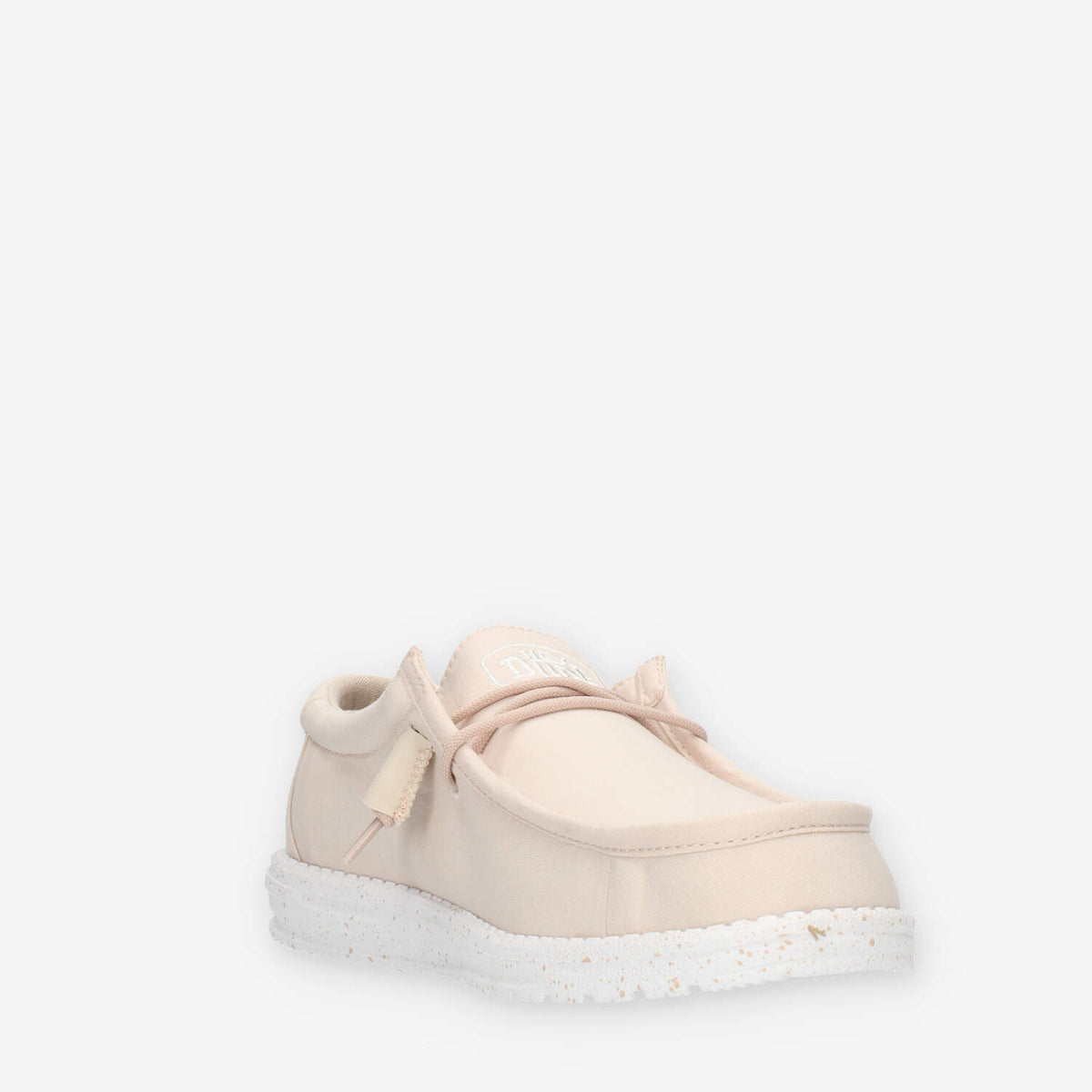 Hey Dude Wally Slub Canvas Slip on da uomo beige