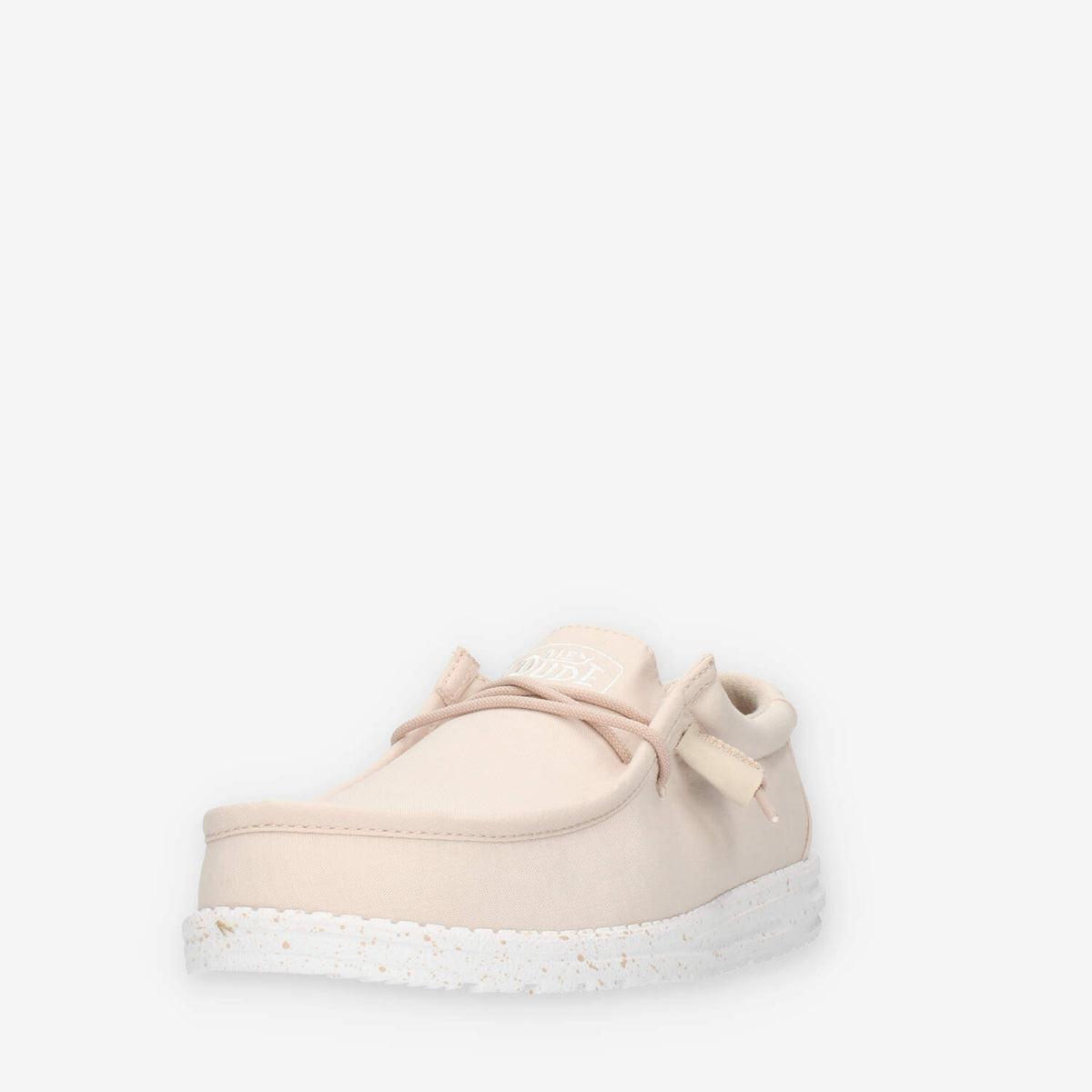 Hey Dude Wally Slub Canvas Slip on da uomo beige