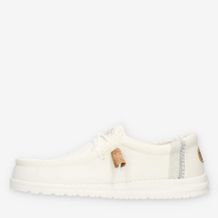 Hey Dude Wally Break Stitch Slip on da uomo bianche