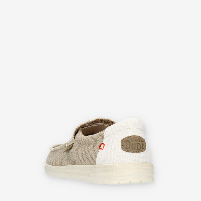 Hey Dude Mikka Braided Slip on da uomo beige