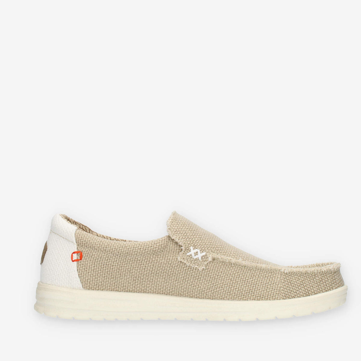 Hey Dude Mikka Braided Slip on da uomo beige